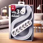 Extension Cord 3 MTR 5 Socket AXE