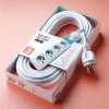 English: Introducing the Extension Cord 3 MTR 3 Socket AXE, a versatile and reliable solution for all your electrical needs. With a length of 3 meters and three sockets, this extension cord ensures you can power multiple devices simultaneously with ease. It's designed with durability and safety in mind, making it perfect for both home and office use. Why Choose the Extension Cord 3 MTR 3 Socket AXE? Durable Construction: Made with high-quality materials to ensure long-lasting use. Multiple Sockets: Features 3 sockets to power multiple devices at the same time. Extended Reach: The 3-meter length provides ample reach for various setups. Safety First: Designed with safety features to prevent electrical hazards. About Al Noor Al Huda: AL-NOOR AL-HUDA is a well-known name in the Building Material Trading field in Qatar, serving the market for over a decade. We offer a wide range of Plumbing, Electrical, Safety, and Hardware items at competitive prices. Our commitment to Accuracy, Quality, and Durability ensures we provide products that meet international standards from reputed brands. Arabic: نقدم لكم سلك تمديد 3 متر 3 مقبس AXE، وهو حل متعدد الاستخدامات وموثوق لجميع احتياجاتكم الكهربائية. بطول 3 أمتار وثلاثة مقابس، يضمن لك هذا السلك التمديد تشغيل العديد من الأجهزة في وقت واحد بسهولة. مصمم بمتانة وسلامة، مما يجعله مثاليًا للاستخدام في المنزل والمكتب. لماذا تختار سلك تمديد 3 متر 3 مقبس AXE؟ بناء متين: مصنوع من مواد عالية الجودة لضمان الاستخدام الطويل الأمد. مقابس متعددة: يحتوي على ثلاثة مقابس لتشغيل عدة أجهزة في نفس الوقت. مدى طويل: طول 3 أمتار يوفر مدى واسع لمختلف الترتيبات. السلامة أولاً: مصمم بميزات أمان لمنع المخاطر الكهربائية. عن النور الهدى: النور الهدى هو اسم معروف في مجال تجارة مواد البناء في قطر، يخدم السوق لأكثر من عقد من الزمان. نحن نقدم مجموعة واسعة من مواد السباكة والكهرباء والسلامة والمواد الصلبة بأسعار تنافسية. التزامنا بالدقة والجودة والمتانة يضمن أننا نوفر منتجات تلبي المعايير الدولية من ماركات مشهورة