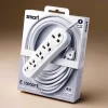 Extension Cord 2MTR 4 Socket Smart